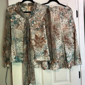 Vintage 2 Piece Polyester size 10
